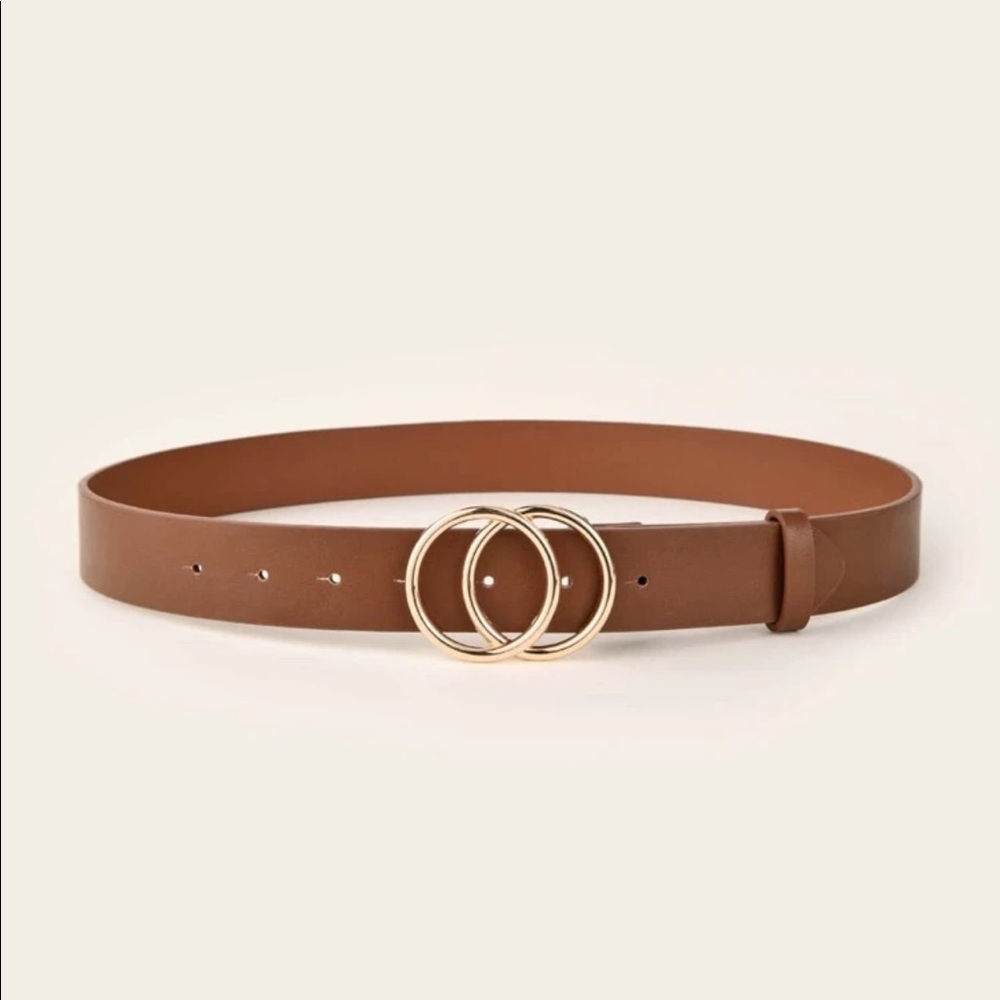 SHEIN Double O Buckle Belt